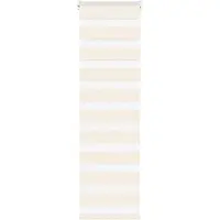vidaXL Zebra Blind 40x150 cm stofbreedte 35,9 cm polyester marmerbeige