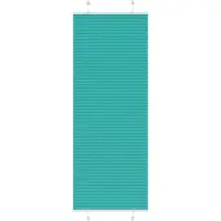 vidaXL Plissé rolgordijn 70x200 cm stofbreedte 69,4 cm petrol groen