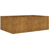 vidaXL Plantenbak verhoogd 120x80x40 cm cortenstaal