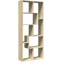 vidaXL Kamerscherm / boekenkast 67x25x161,5 cm hout sonoma eikenkleur