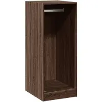 vidaXL Kledingkast 48x41x102 cm bewerkt hout grijs sonoma eikenkleurig