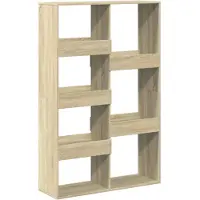 vidaXL kamerscherm 100x33x155,5 cm bewerkt hout sonoma eikenkleurig