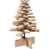 vidaXL Kerstdecoratie kerstboom 60 cm massief grenenhout