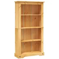 vidaXL Boekenkast grenenhout met 4 planken Corona-stijl 80x29x150 cm