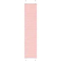 vidaXL Plissé rolgordijn 50x200 cm stofbreedte 49,4 cm polyester roze