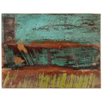 vidaXL Tafelblad rechthoekig 25-27 mm 60x80 cm massief gerecycled hout