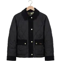 Barbour Dames Jassen Kilnwick Quilted Jacket - Zwart - Maat XL