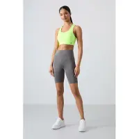 Tommy Life Korte Hoge Taille Brei Leggings