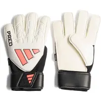 Adidas Predator Match Fingersave Keepershandschoenen Wit Zwart Roze