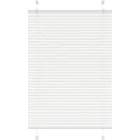 vidaXL Plissé rolgordijn 95x100 cm stofbreedte 94,4 cm polyester wit