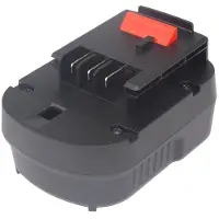 Cameron Sino Black & Decker A12 / A1712 / HPB12 accu (12 V, 2.0 Ah, huismerk)