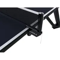 Vente-unique Vaste buitentafeltennis tafel - 274 x 152.5 x 76 cm - Zwart - JAMISON
