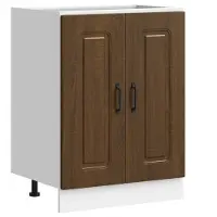 vidaXL Spoelbakonderkast Kalmar 60x46x81,5 cm hout bruin eikenkleurig