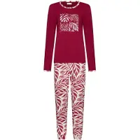 Pastunette Pyjama 'Rosewood Comfort' donkerrood