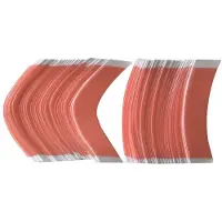 Melitt 72 Stks/Partij C+CC Super Sterk Duo Tac Haar Dubbele Lijm Vaste Tape Pruikverlenging Kant Toupet Accessoire Onzichtbare Strips