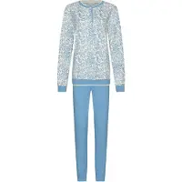 Pastunette Pyjama 'Soft Paisley' blauw