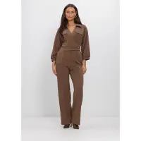 Aaiko Dames Jumpsuits Vion Vis 147 - Bruin - Maat XL
