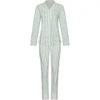 Pastunette Pyjama 'Nordic' crème / donkergroen