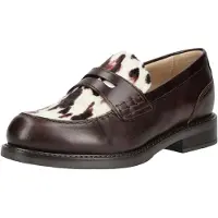 Nero Giardini Instappers bruin / donkerbruin / offwhite