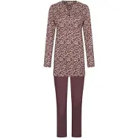 Pastunette Pyjama 'Premium - Mystic' aubergine / mauve