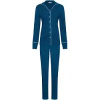 Pastunette Pyjama 'Premium - Blue Mirage' blauw / donkerblauw