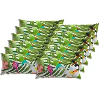 vidaXL Kussensloop 12 st HEERLEN Zwart 40 x 80 cm Polyester