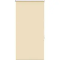 vidaXL Verduisteringsgordijn, beige, 70x175 cm, stofbreedte 65,7 cm, polyester