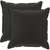 vidaXL Kussensloop 2 st HOUTEN Meerkleurig 60 x 60 cm Polyester