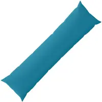 vidaXL Kussensloop HEERLEN Lichtblauw 40 x 145 cm Polyester