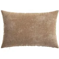 vidaXL Kussensloop 6 st HEERLEN Bruin 30 x 50 cm Chenille Stof