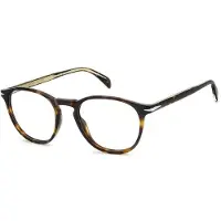 David Beckham DB 1018 49/20/150 Havana Acetaat monturen MAN DB 1018