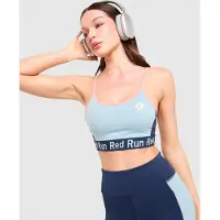 Red Run Activewear Azure Strappy Sports Bra - Blauw- Dames, Blauw