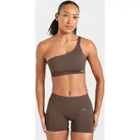 AYBL Enhance Seamless One Shoulder Sports Bra, bruin