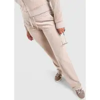 Juicy Couture Outline Diamante Track Pants, brown