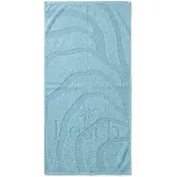 Linnick Strandlaken Katoen Sun Beach 100x200cm - baby blue