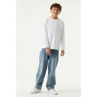 Garcia Jaysen baggy jeans - blauw Jongens Denim Effen - maat 170
