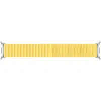 Samsung Galaxy Watch9 Smartwatchbandje - Fabric Band - M/L - Geel