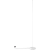 Gea Luce Dimbaar staande lamp Ebony P/T, 28 W LED, 1400 lm, 3000 K, matwit aluminium –