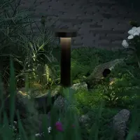 Lyora Desing tuinlamp Gong zwart 30cm - 3000K