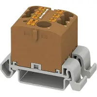 Phoenix Contact 3273208 Verdeelblok 25.2 mm Spanveer Bruin 10 stuk(s)