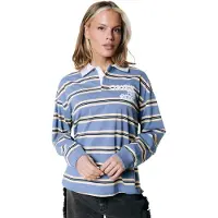 Colourful Rebel Skyler Puff Logo Polo Longsleeve - Maat s