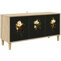 vidaXL TV-kast BREMEN, 102 x 33 x 50 cm, Sonoma houtvezelplaat