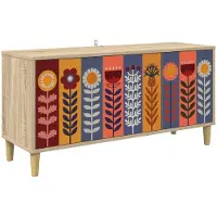 vidaXL TV-kast ESSEN, 102 x 33 x 50 cm, Sonoma houtvezelplaat