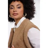 Rino & Pelle short waistcoat elona.5002611 11101 sahara desert