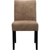 Pronto Wonen Eetkamerstoel Avanza - Beige - Velvet - 4 Poten -