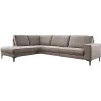 Pronto Wonen Hoekbank links Barrio - Bruin - Stof -