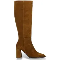 Wonders Dames Leren laarzen Charme beige (41), Leer, 3 tot 5 cm, Ritssluiting, Casual M-5442