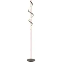 Globo Vloerlamp Spiro Brons Met Zand Bruin