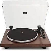 AVCOM Bluetooth Belt Drive Turntable with Audio-Technica Stylus Walnut