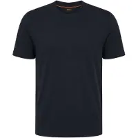 HUGO BOSS T-shirt Interlock Navy | Donkerblauw | Maat XXL